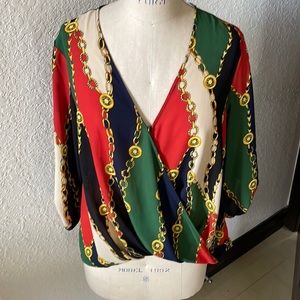 Multi color blouse